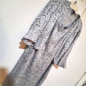 Silver R & M Richards Dress